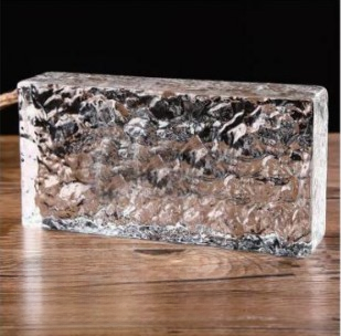 Glass Brick - Ice Crystal Hot Melt brick