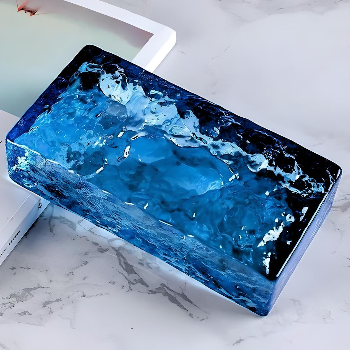 Glass Brick - Hot Melt brick, BLUE