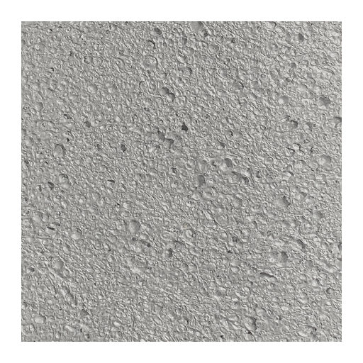 Soft Stone - Foamed Aluminum Alloy, Silver