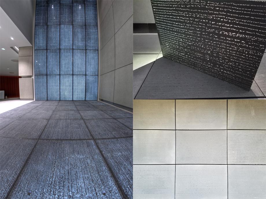 Translucent Concrete - Wave, light gray