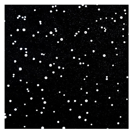 Translucent Concrete - Starry Sky, black