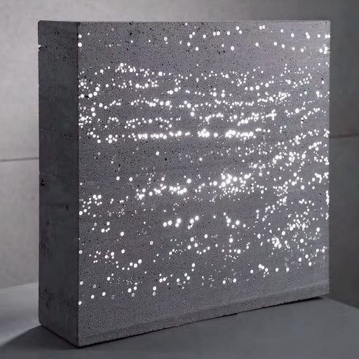 Translucent Concrete - Wave, medium gray